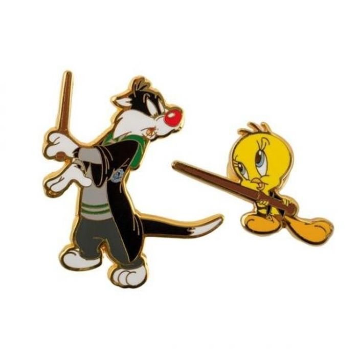 WARNER - SET DE 2 PIN'S TITI ET GROS MINET À POUDLARD - photo numéro 3