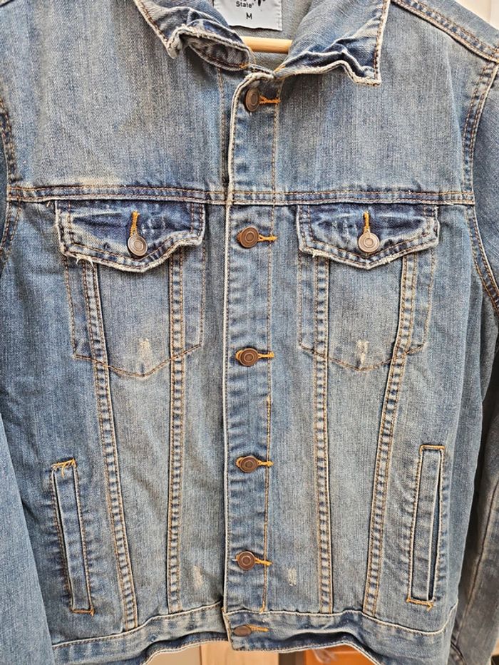 Veste en jean taille M - photo numéro 7