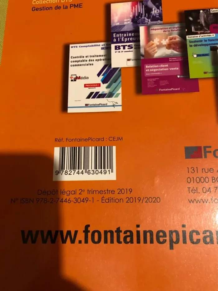 Cahier livre culture économique juridique et manageriale BTS 1ere année - photo numéro 5