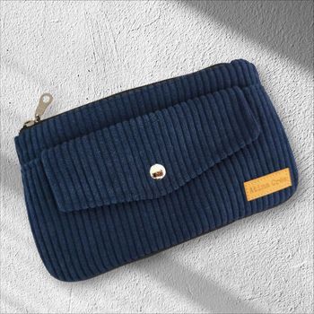 Pochette velours adaptable Crossbody Cabaia 