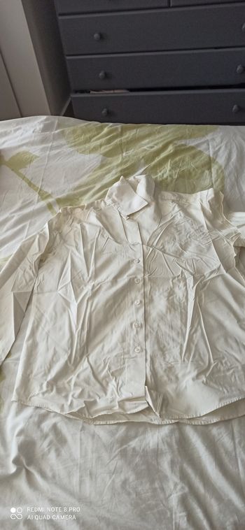 Chemisier blanc ml t. 40