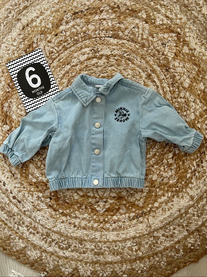 Veste en jean Minnie & Mickey
