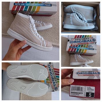 Paire de tennis montantes Skechers femme pointure 35 neuves