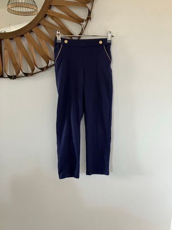 Pantalon fille marine 8 ans sergent Major 