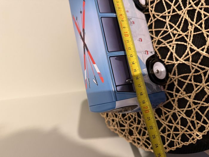 Boite en tôle lithographiée. Type Volkswagen Combi "Van Gourmand". E. 1/20. - photo numéro 3