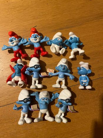 Lot figurine les Schtroumpfs
