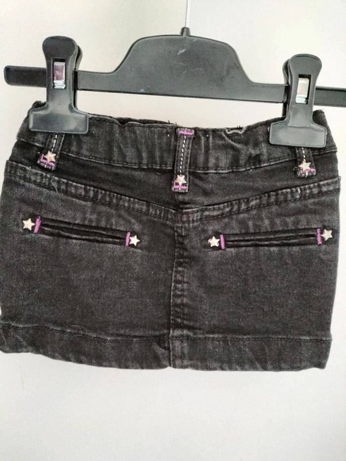 Mini jupe en jean 6 mois - photo numéro 2