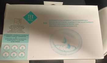 Coussinets d'allaitement tex baby NEUF