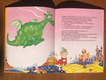 Tonnerre ! un dragon vert - éditions Fleurus