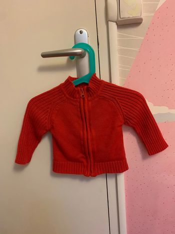 Gilet Rouge Automne Hiver Mixte 6M