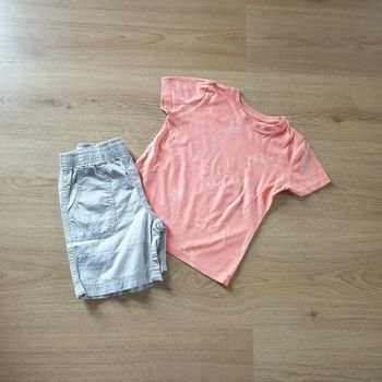 💚 Ensemble tee-shirt 3/4 ans/4 ans Tex/Kiabi #emyfleury_4ansgarçon