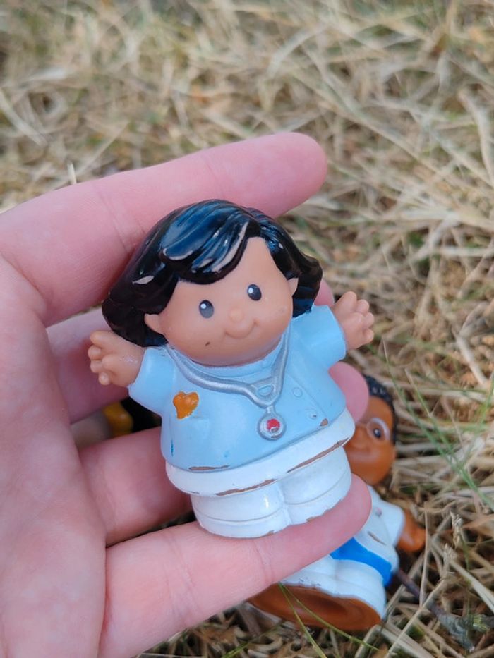 Lot de médecins et infirmiers hôpital little people - photo numéro 4