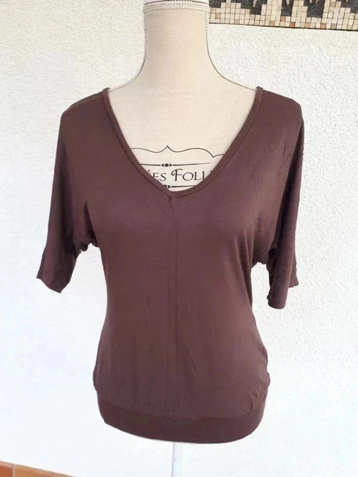 7 € Top marron Version Sud - photo numéro 2
