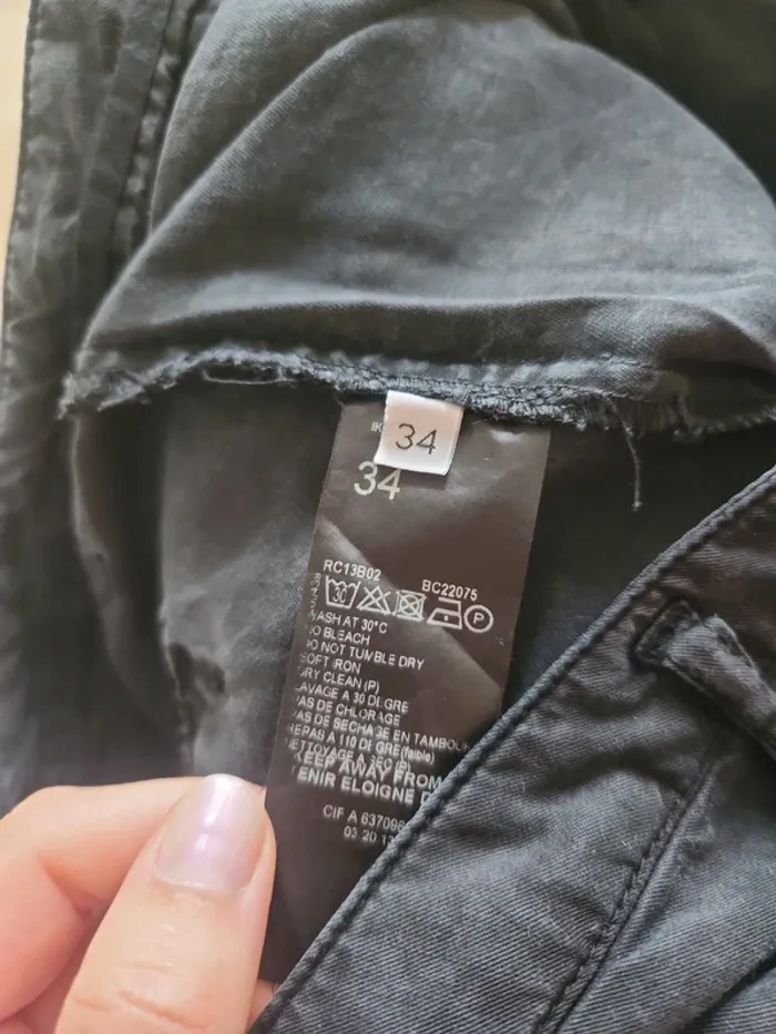 Pantalon cargo en Lyocell IKKS 34 / 36 - photo numéro 15