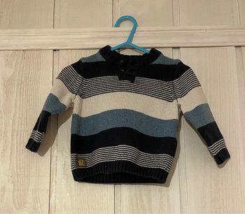 Pull rayé - Sergent Major - 6mois