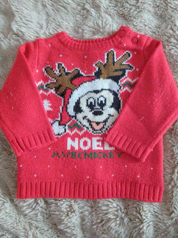 Pull de Noël Mickey