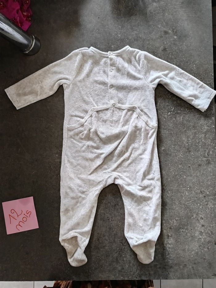 Pyjama coeur "all you need" 12 mois - photo numéro 3