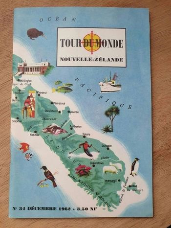 Revue TOUR DU MONDE  N°34 Argentine Décembre 1962