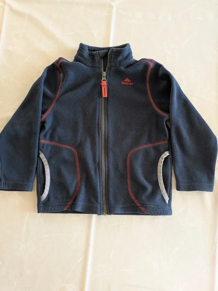 Sweat zippé 3 ans garçon - photo numéro 2