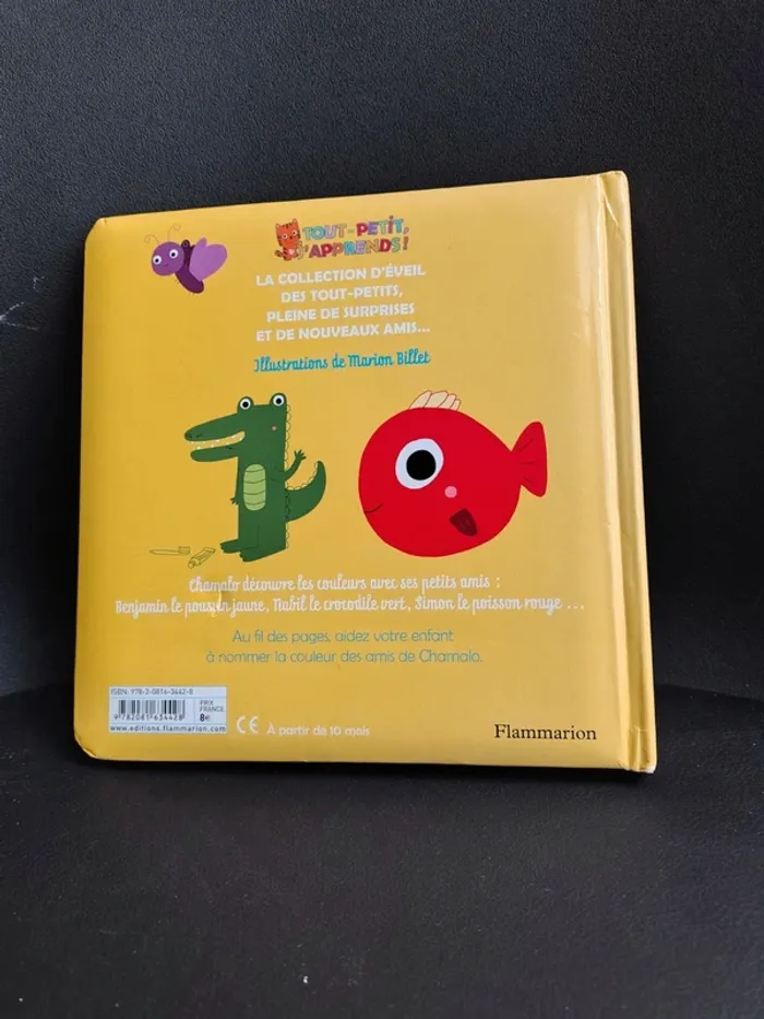Tout petit j apprends chamalo découvre les couleurs Père castor - photo numéro 2