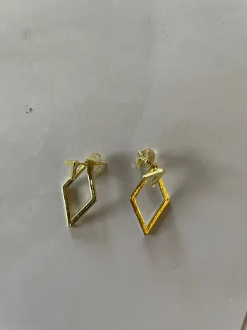 Paire de boucles d'oreilles triangles