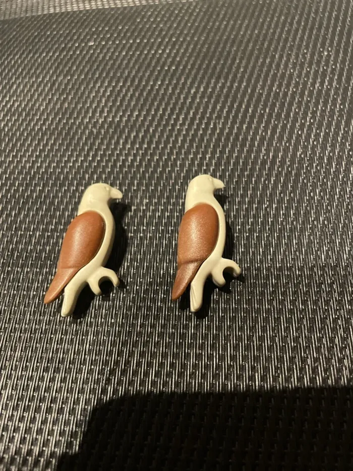 Playmobil lot 2 faucons 3006 3628 3878 4865 moyen âge château citadelle forteresse vintage - photo numéro 3