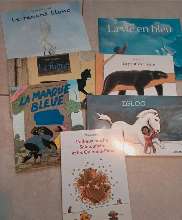 7 livres école des loisirs