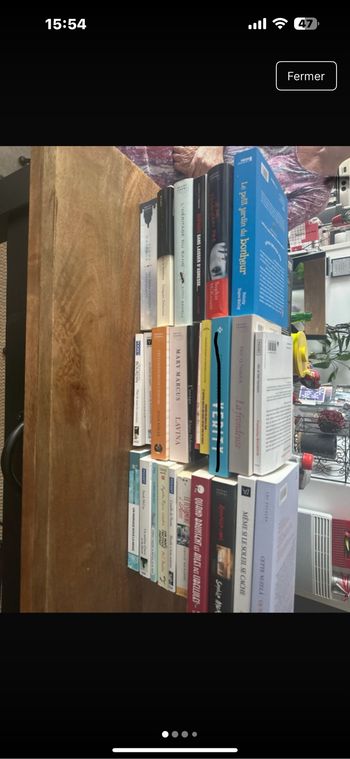 Lot de livre