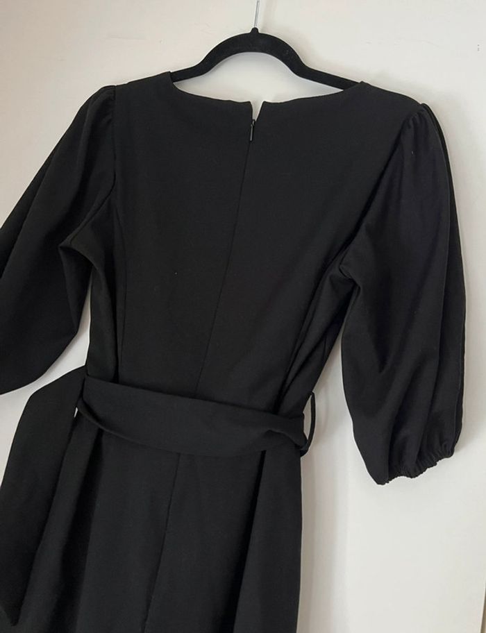 Robe noire Mango avec ceinture Taille S-M - photo numéro 7