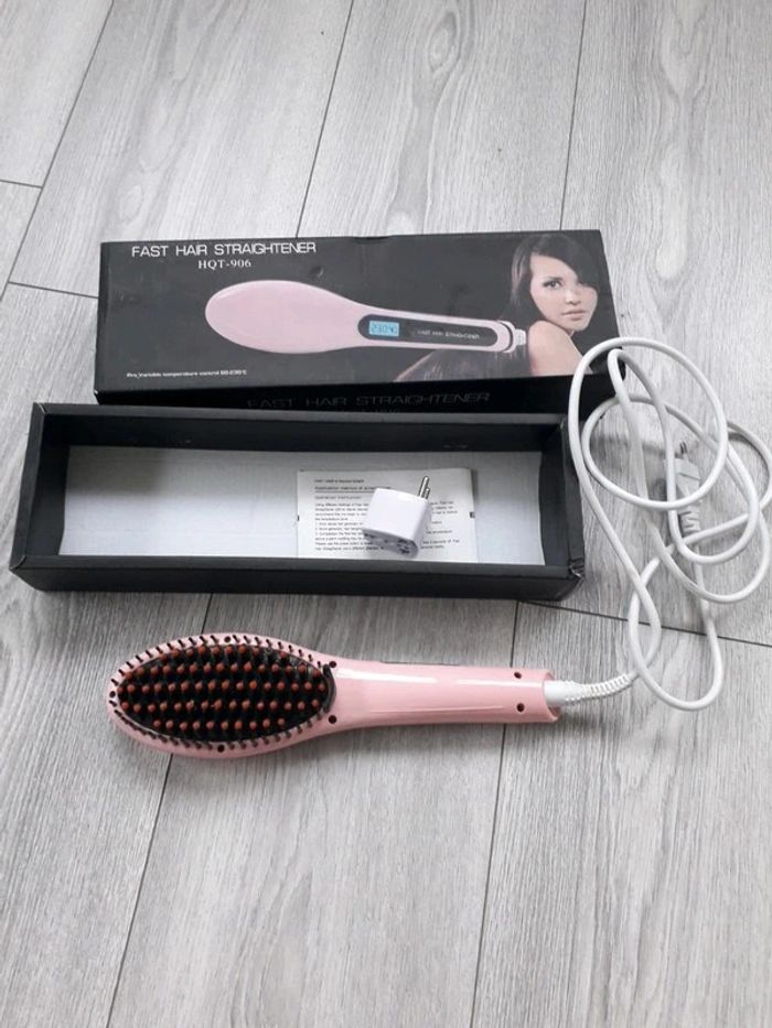 brosse chauffante