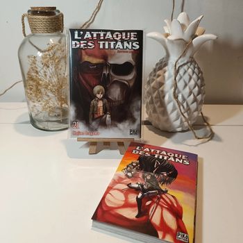 Manga l'attaque des titans tome 21 édition limitée