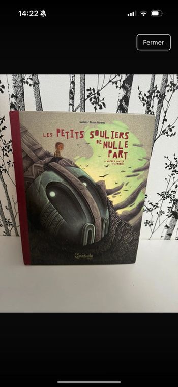 Livre  Les petits souliers de nulle part - et autres contes d'afrique