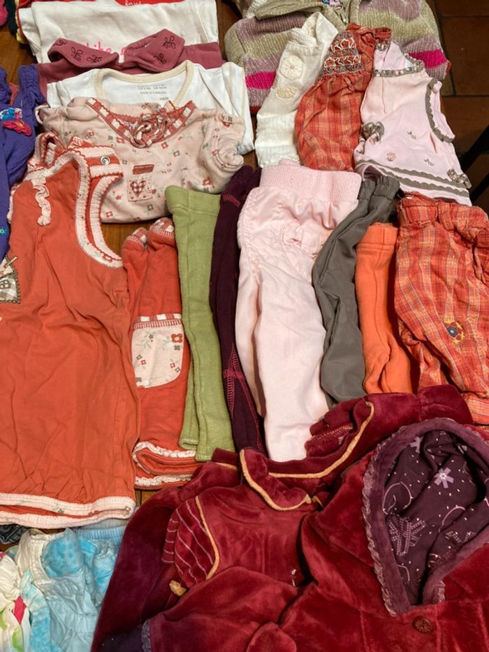 Gros lot de vêtements bébé fille 3 mois - photo numéro 6