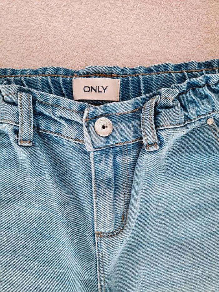 Jean wide leg Only 9 ans bleu clair avec empiècements Sanrio My Melody - photo numéro 2