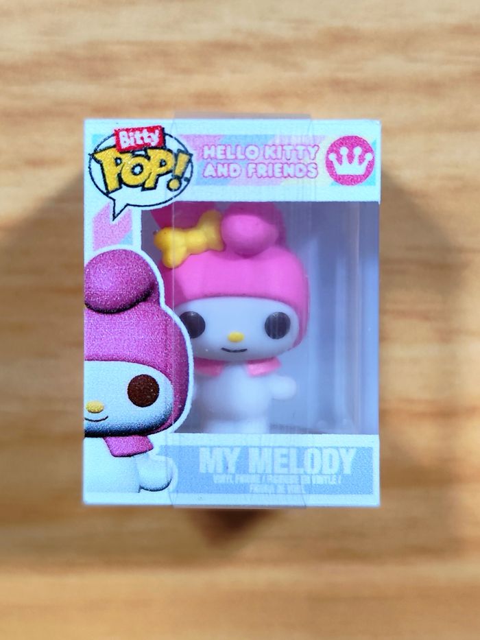 Lot 2 Bitty Pop! Hello Kitty and Friends - My Melody & Hello Kitty (Rare Dorée) - photo numéro 2