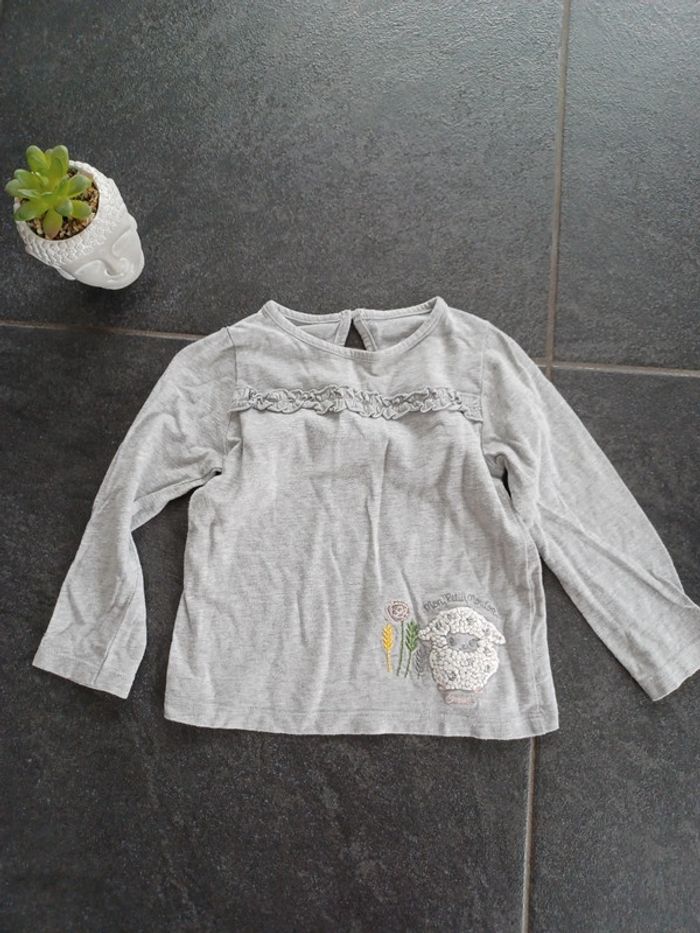 Haut manches longues mouton