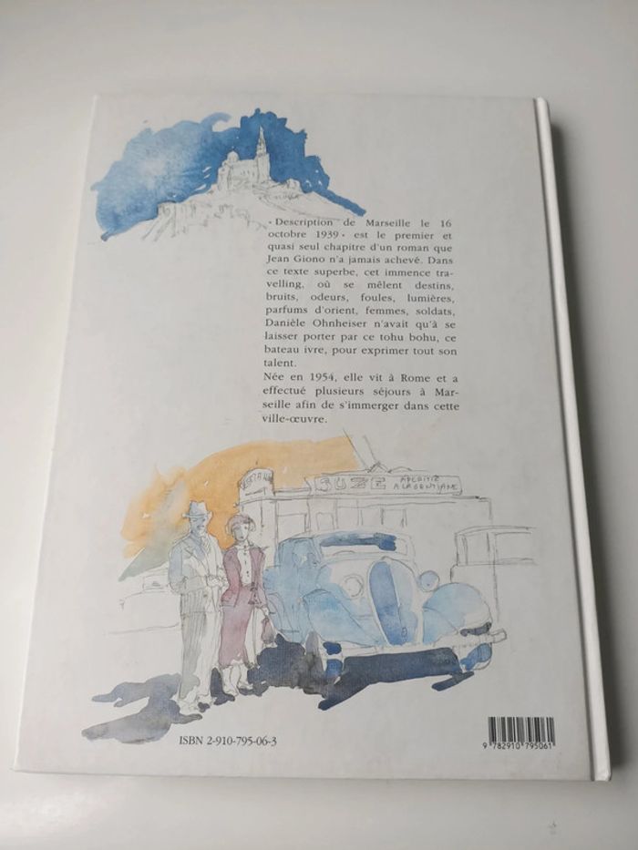 Livre description de Marseille (Jean Giono / éditions quatuor) - photo numéro 2