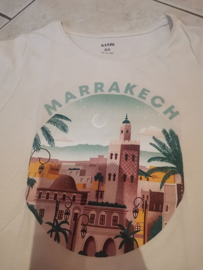 Lot de 2 t-shirts fille 8 ans kiabi - photo numéro 6