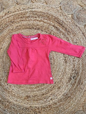 Tee-shirt manches longues fille 12 mois