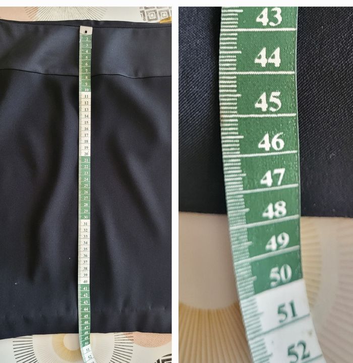 Kitte Jupe TFr38 -Noir-Taille Effet satiné-Pour veste de Smoking ou pas - BE - photo numéro 6