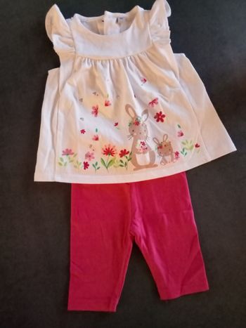 Ensemble tunique et legging pantacourt