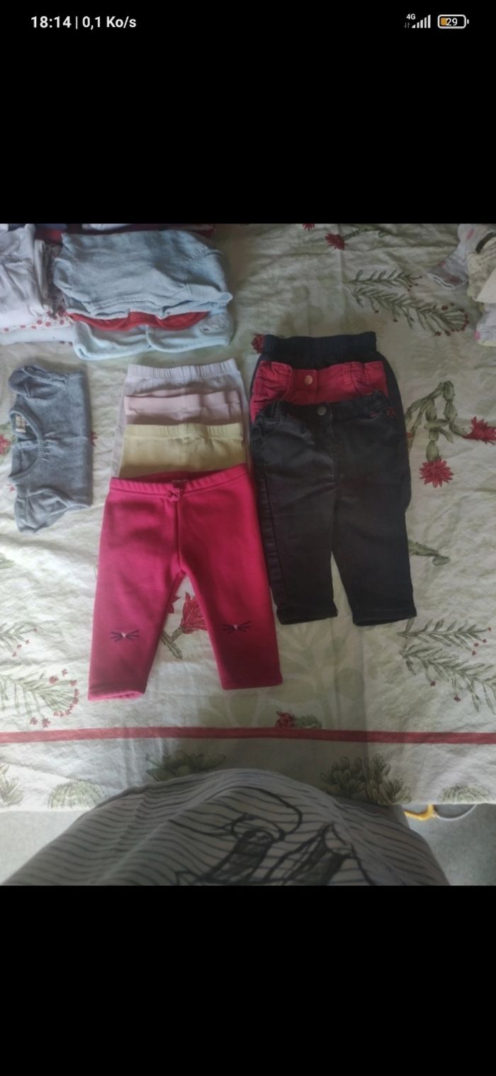 Lot de 7 pantalons