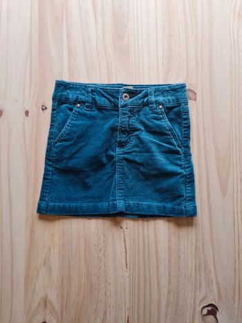 Jupe velours Okaidi 3 ans