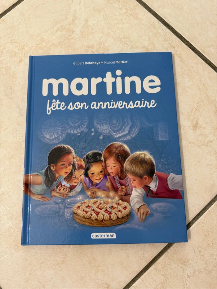 Livre Martine fête son anniversaire