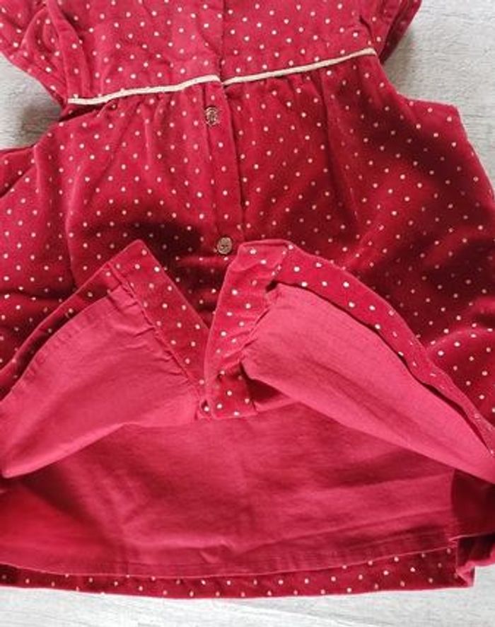 Robe 6 mois rouge Sergent Major - photo numéro 3