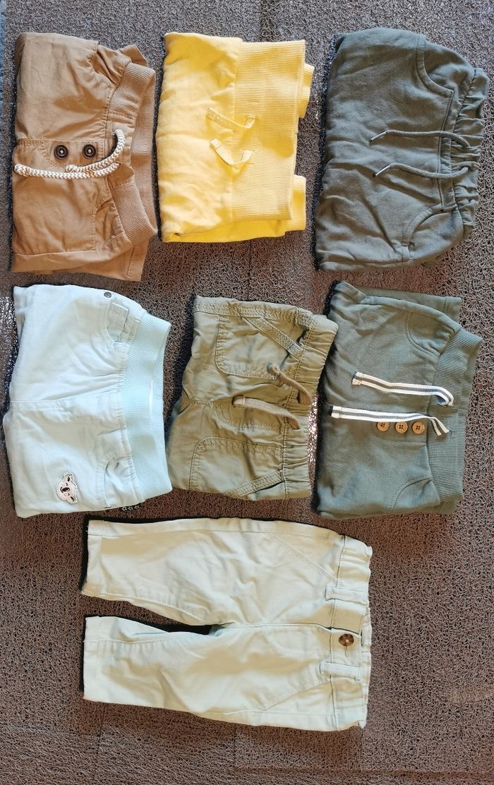 Lot de 7 pantalons - photo numéro 1