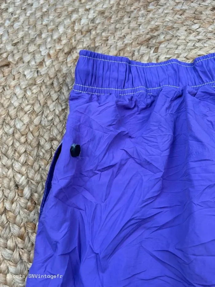 Short de Bain Nautica Homme Violet | Taille S | Très Bon État | Swimwear Vintage | SM733 - photo numéro 5