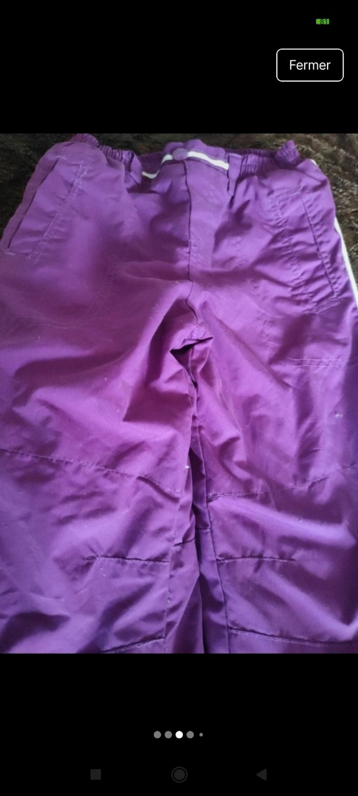 Très beau pantalon neige e12 - photo numéro 3