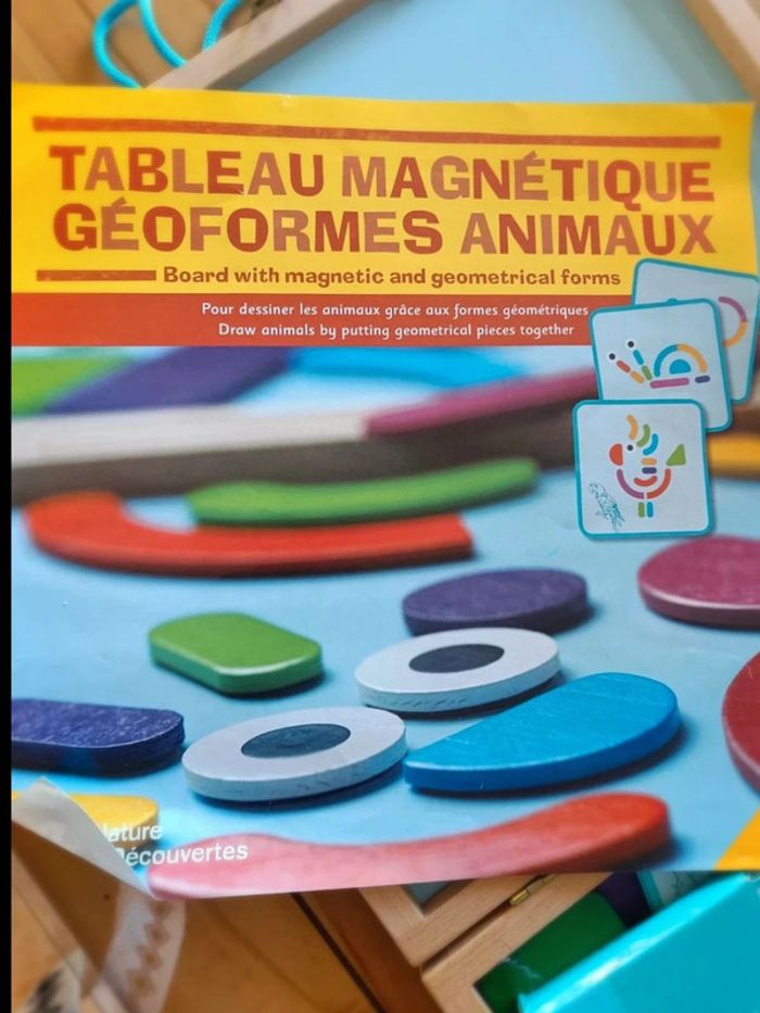 Tableau magnétique géoformes animaux - photo numéro 4