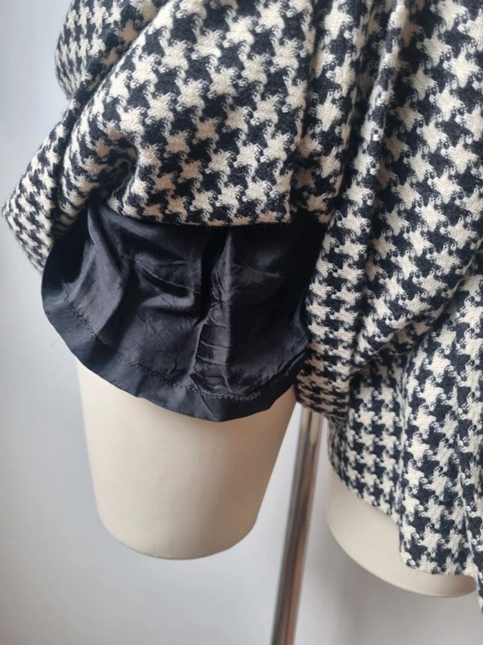 Short jupe Kookai motif damier en laine - photo numéro 8